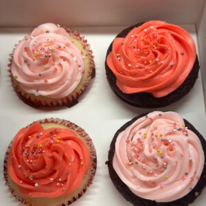Cupid's Love Story cupcakes 1/2 doz