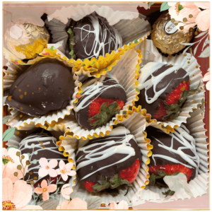 Chocolate Covered Strawberries 1/2 doz